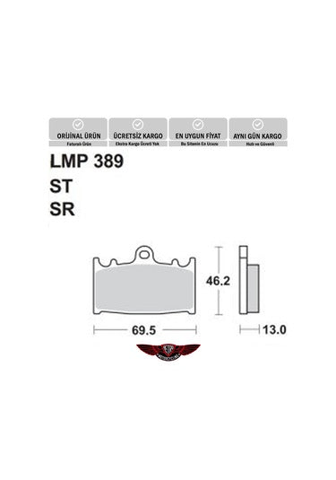 Ap Lmp 389 Sr Fren Balatası