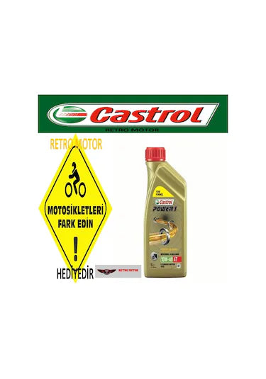 Castrol Yeni Formül 10W40 4T 1 L