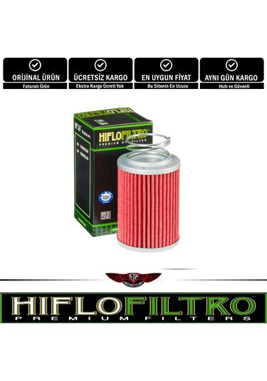 Hiflo Hf 567 Motosiklet Yağ Filtresi