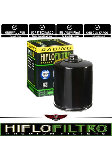 Hiflo Filtro Harley Uyumlu Oil Filter Hf171B Rc +