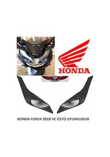 Honda Forza Far Sticker Gri