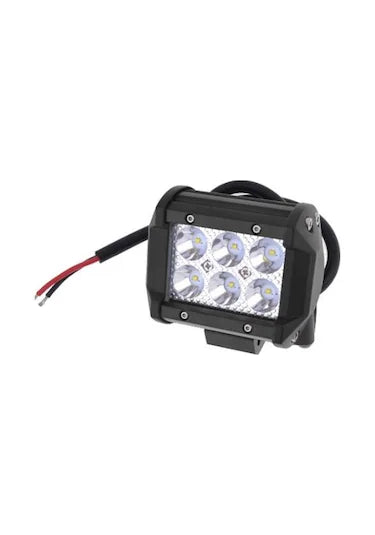 18w 6 Led Off Road Araç Motosiklet Led Sis Far Aydınlatma