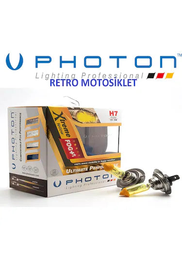 Photon H7 12v 55w Xtreme Yellow Set Sarı Işık