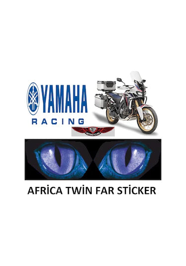 Africa Twin Far Sticker Mavi