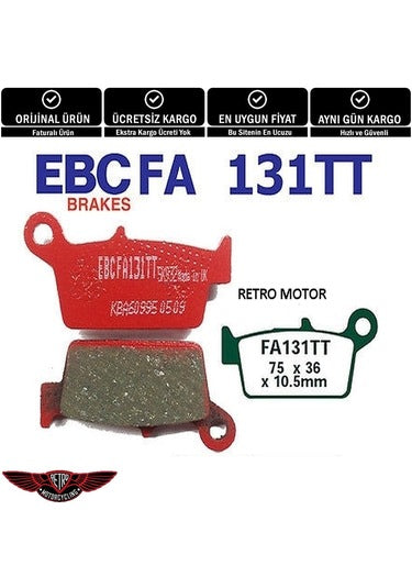 Fa 131Tt Ebc Fren Balatası