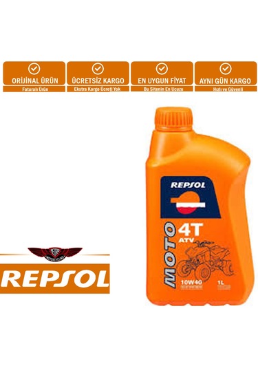 Repsol 4T Atv 10W40 Full Sentetik