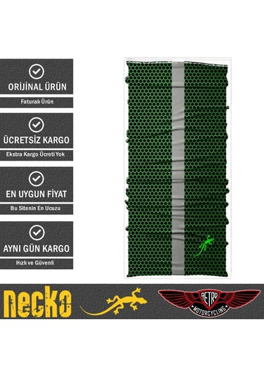 Necko Dr004 Reflektörlü Yeşil Baaf +