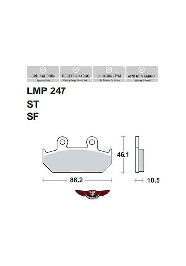 Ap Lmp 247 Sf Fren Balatası