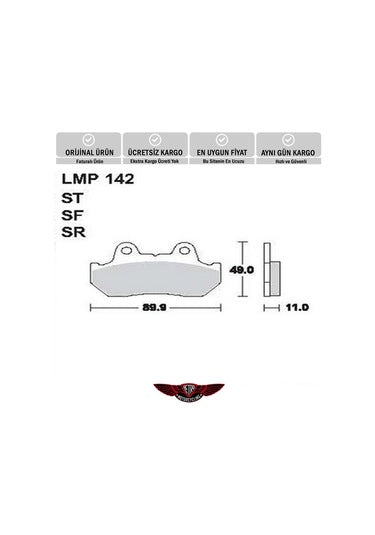 Ap Lmp 142 Sr Fren Balatası